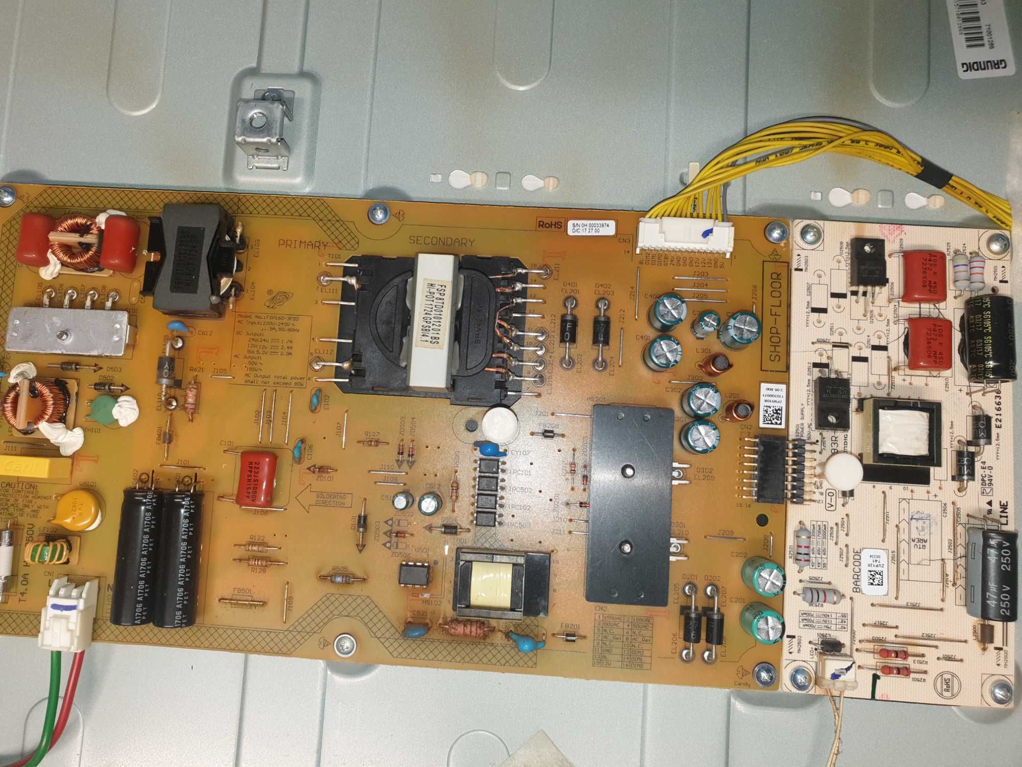 Grundig 55LVX6000BP материнская плата - mainboard