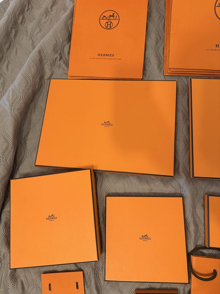 Torby i pudelka hermes