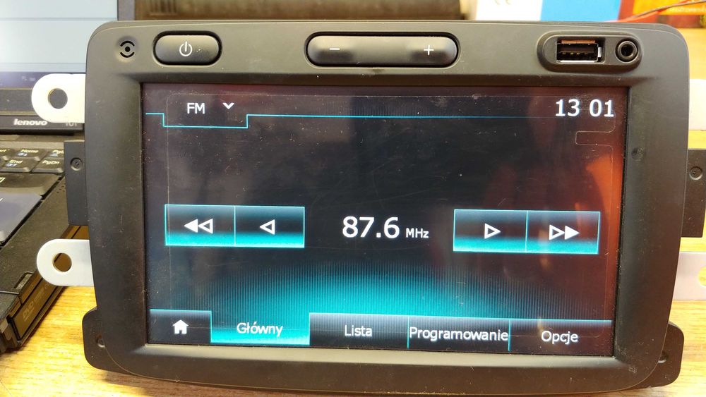 Serwis Dacia Renault  LG Media Nav 2 EVO MN3 System not configured