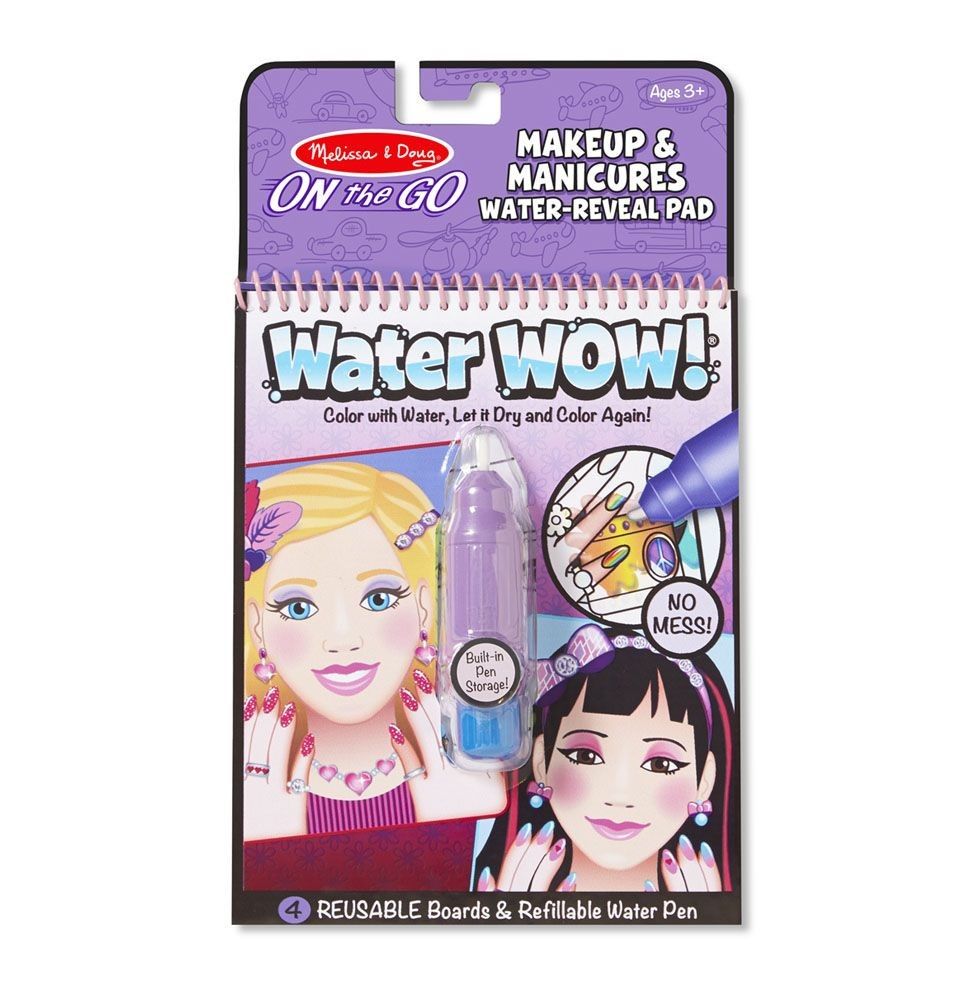 Malowanka wodna Kolorowanka Makijaż i manicure WaterWOW