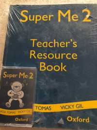 „Super Me 2” Teacher’s Resource Book,Class Book,Fun Book,kasety gratis