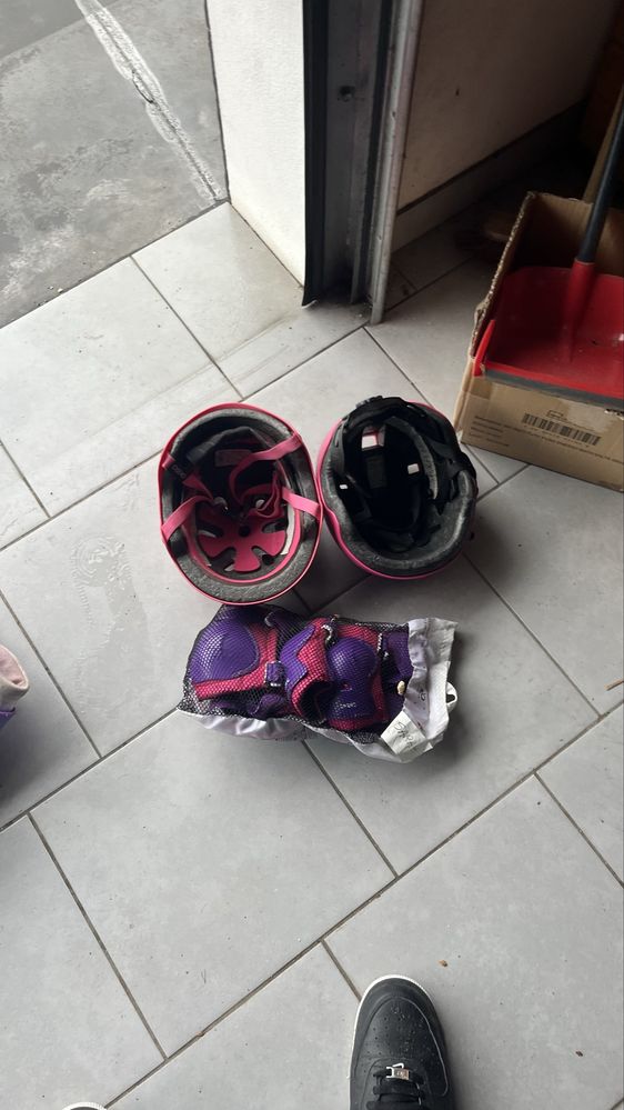 Capacete e protecoes