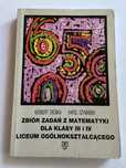 Książka Dróbka Zbiór zadań z Matematyki dla klasy III i IV liceum