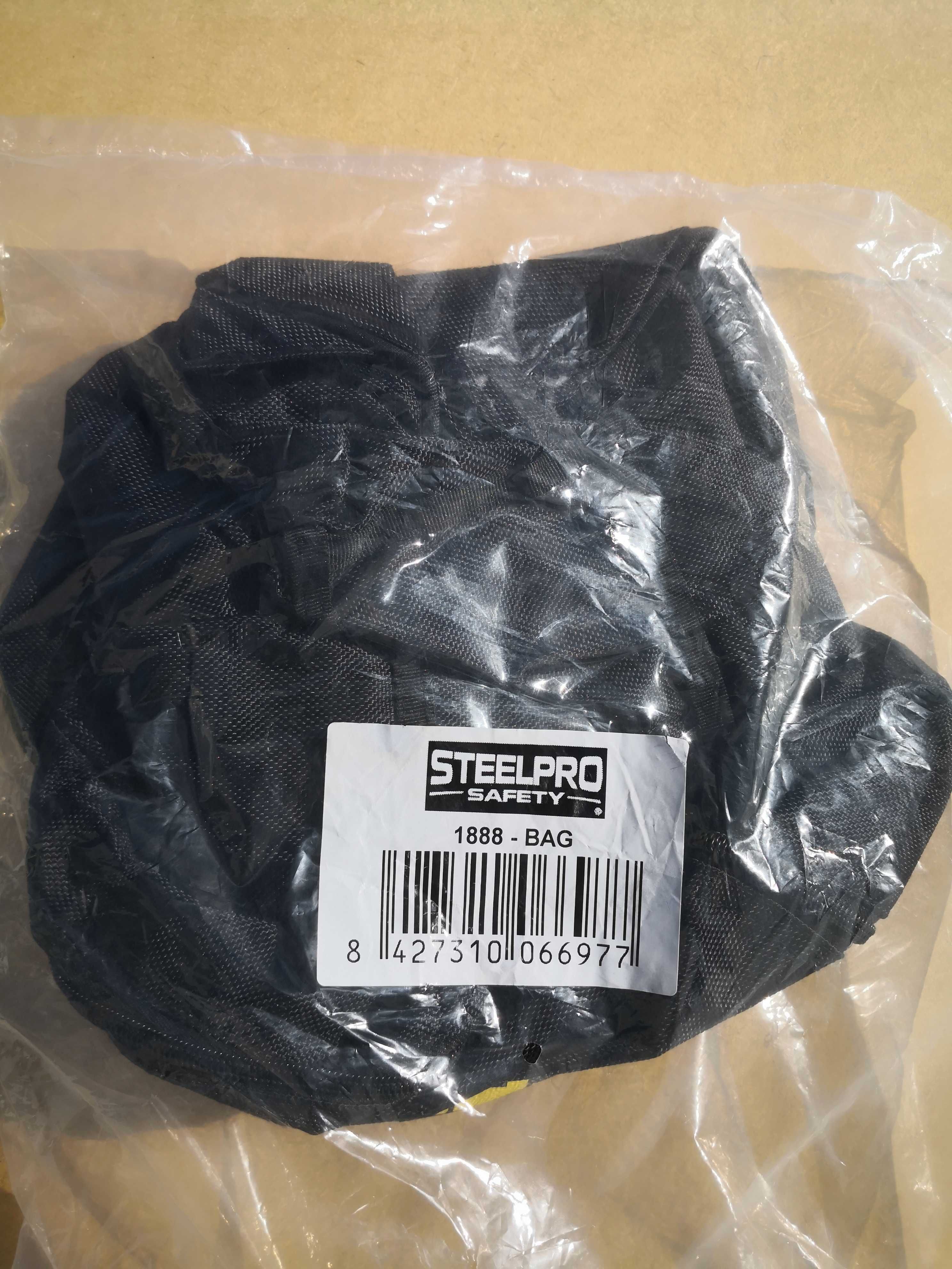 Kit Segurança Trabalho em Altura | Steelpro Arnês+Corda+Mochila (Novo)