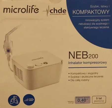 Microlife NEB 200 wspomaga oddychanie