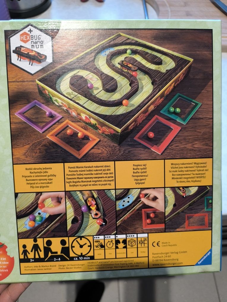 Gra planszowa Moja Pierwsza La Cucaracha Ravensburger nowa Karaluch 3+