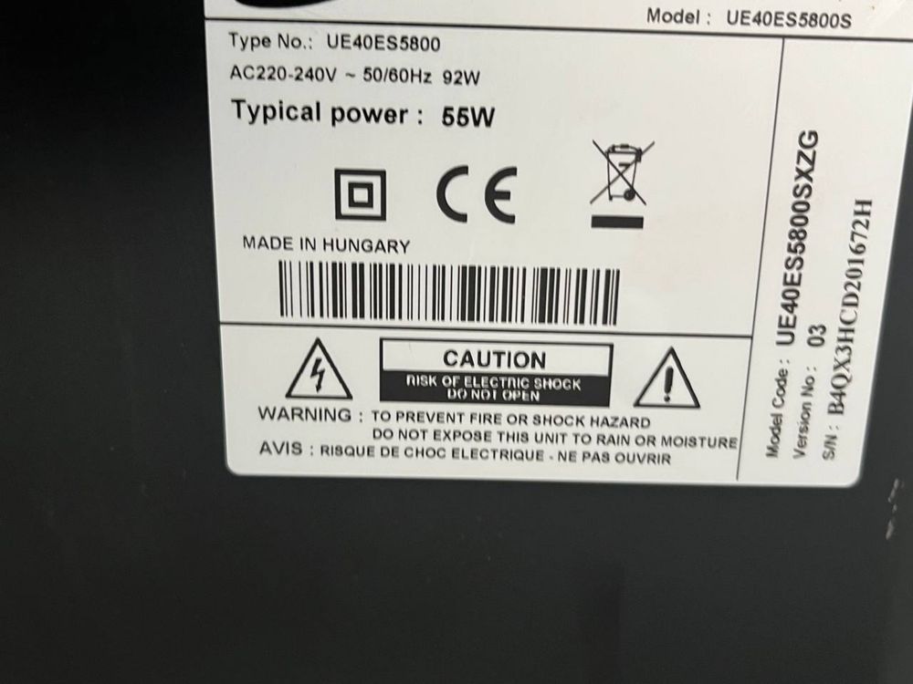 Продам телевізор Samsung 40дюй. Привезений з ЄС