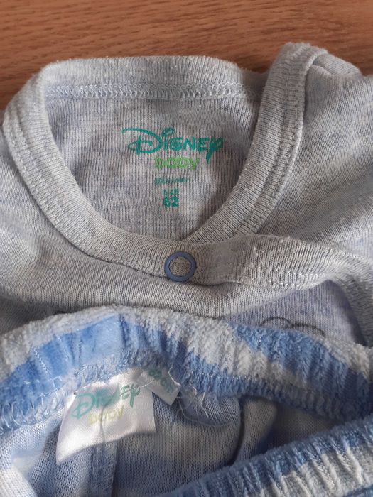 Zestaw Kubuś Puchatek komplet body spodnie czapeczka 3 szt. 62