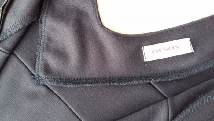 Nowa bez metki, granatowa sukienka, tunika, bluzka, rozmiar 34, Orsay