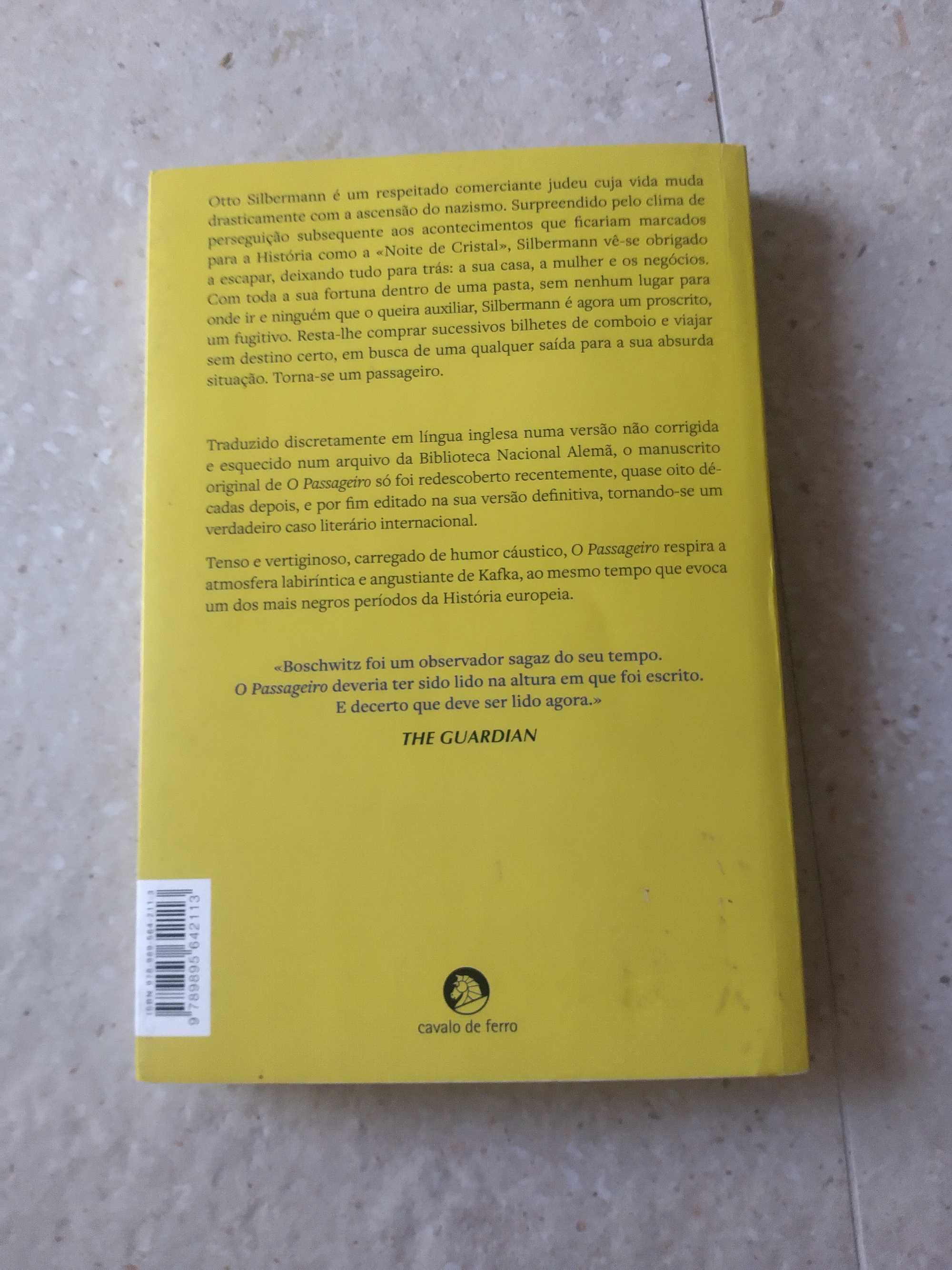 Livro: O Passageiro