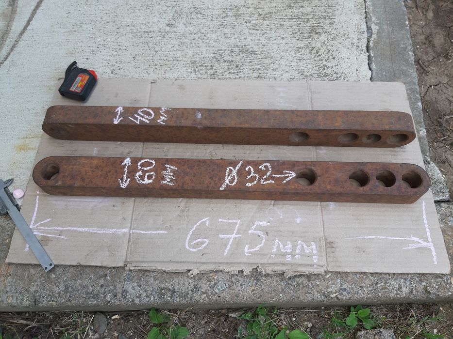 Одноосну раму на саморобний міцний прицеп продам