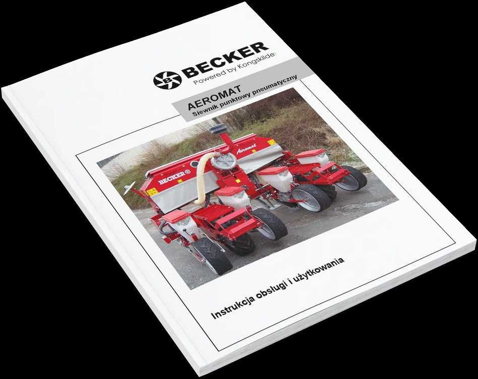 Instrukcja obsługi Becker Aeromat Kongskilde PL