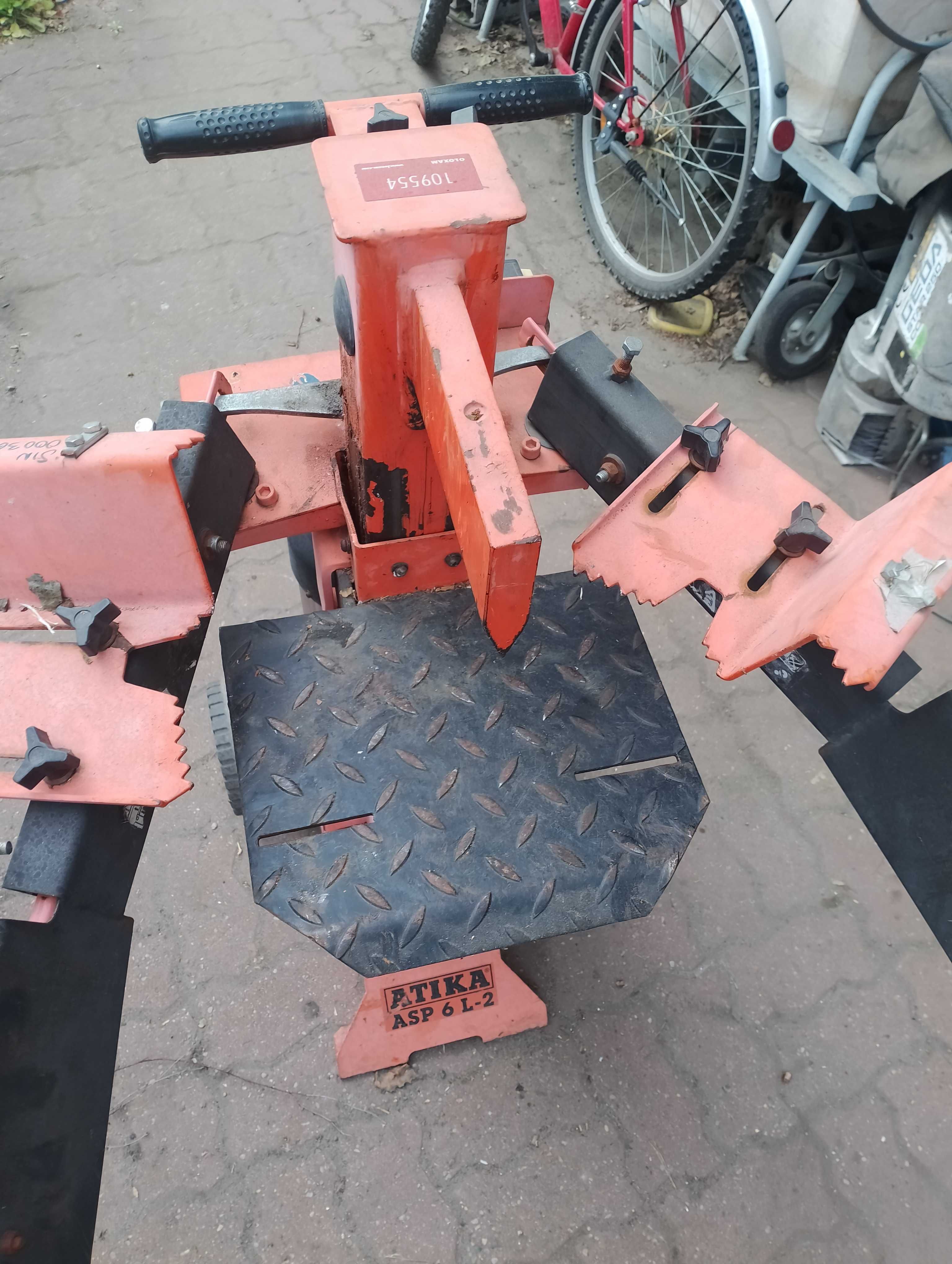 Łuparka do drewna Atika ASP 6 L-2   6 ton nacisku 230 V 3 kW mocy