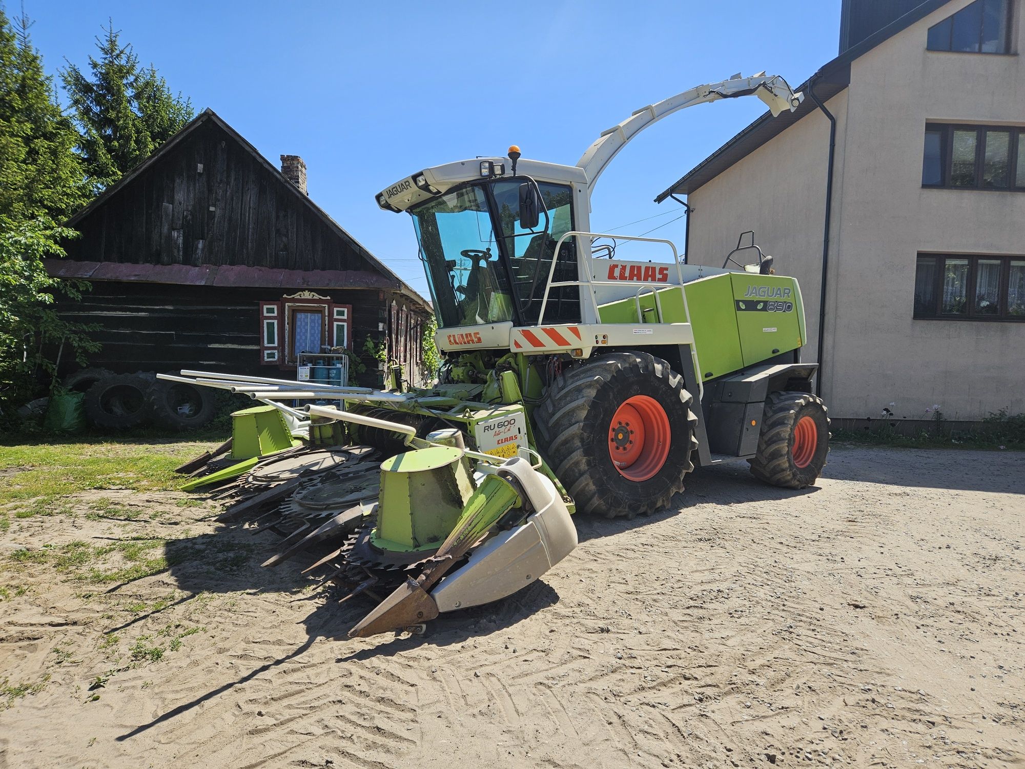 Sieczkarnia do kukurydzy marki Claas jaguar 890