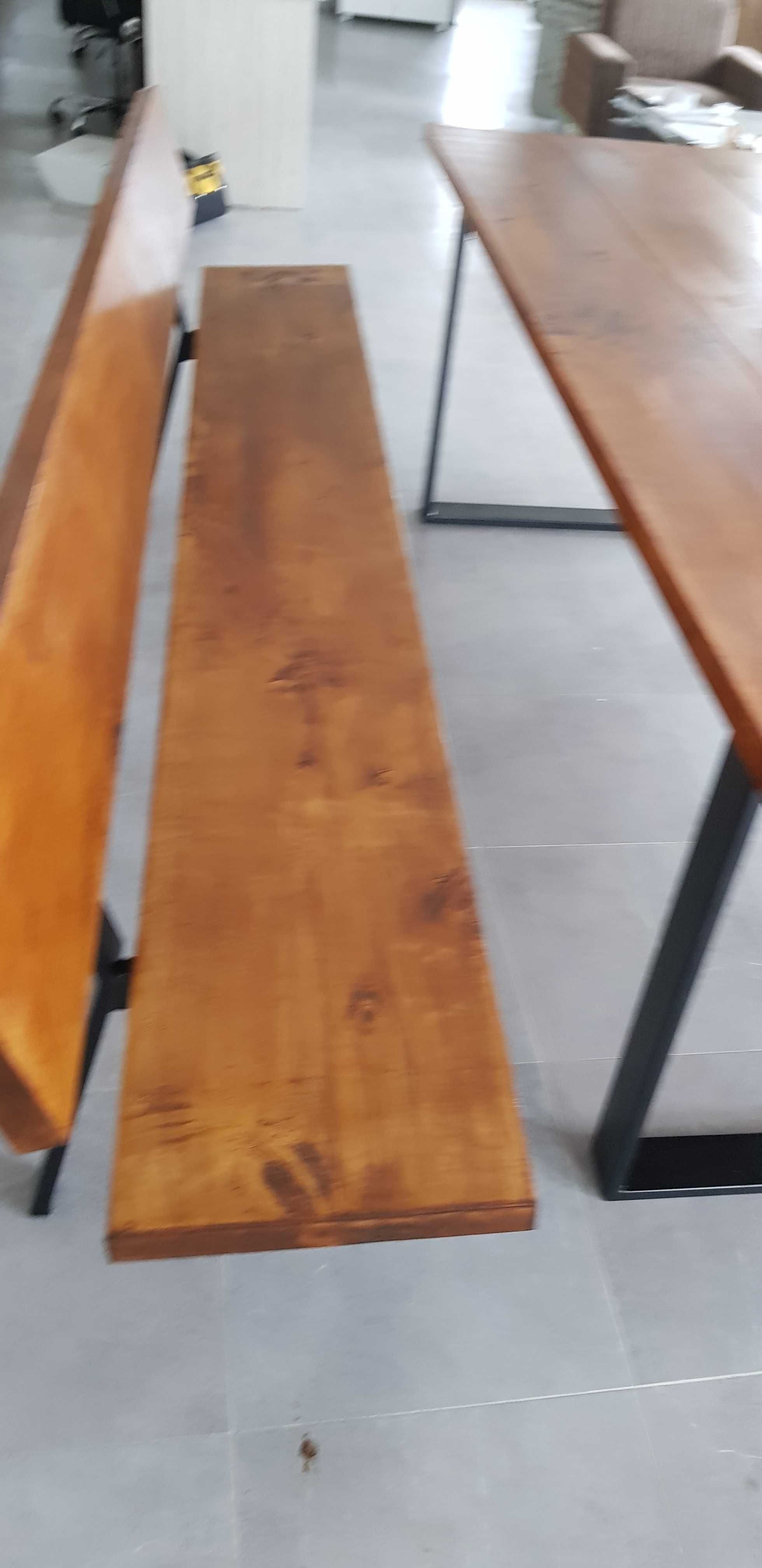 stół na taras z ławkami LOFT, dostepne od zaraz !!
