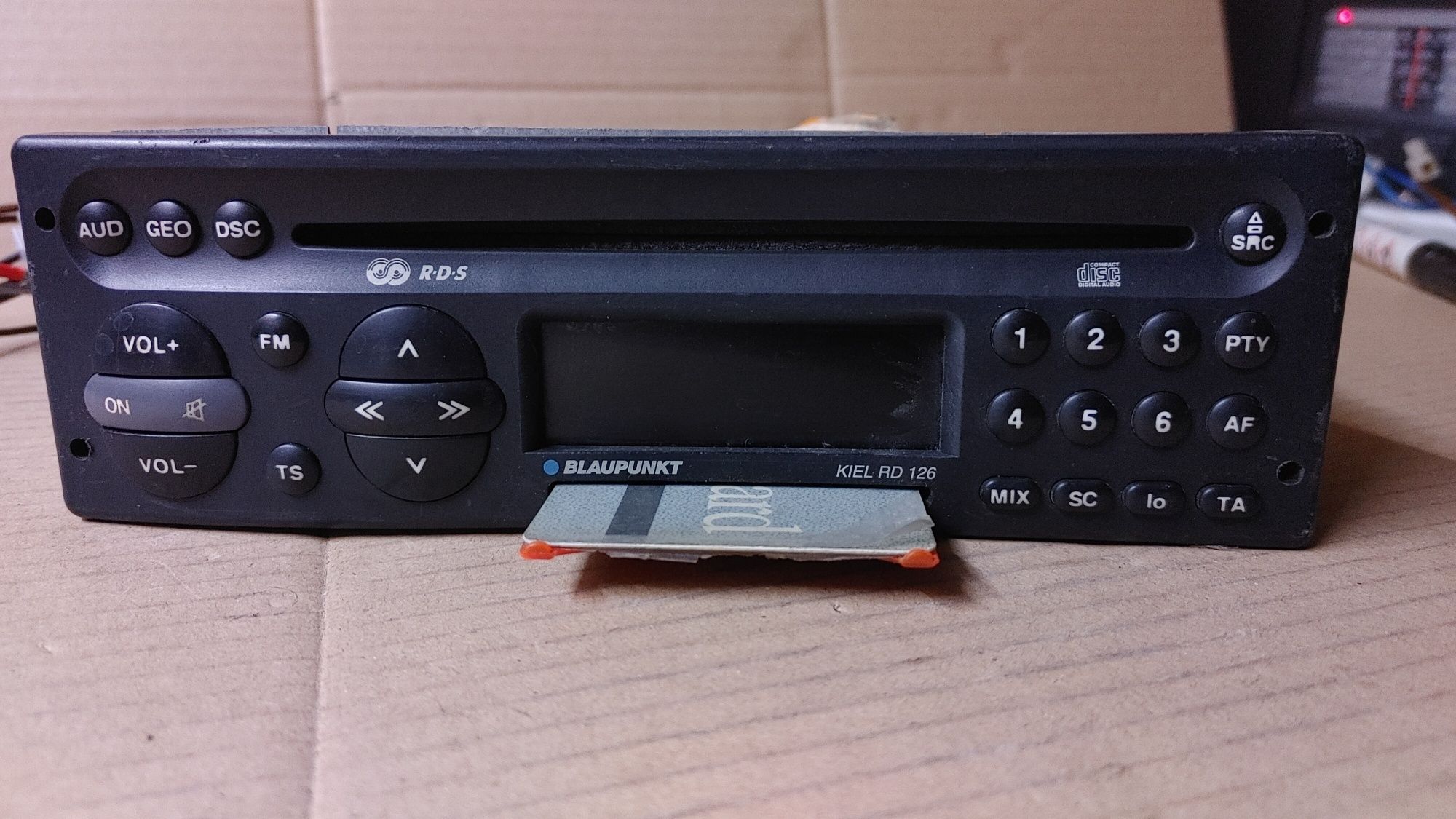 Blaupunkt Kiel RD 126 Cd radio vontage samochodowe