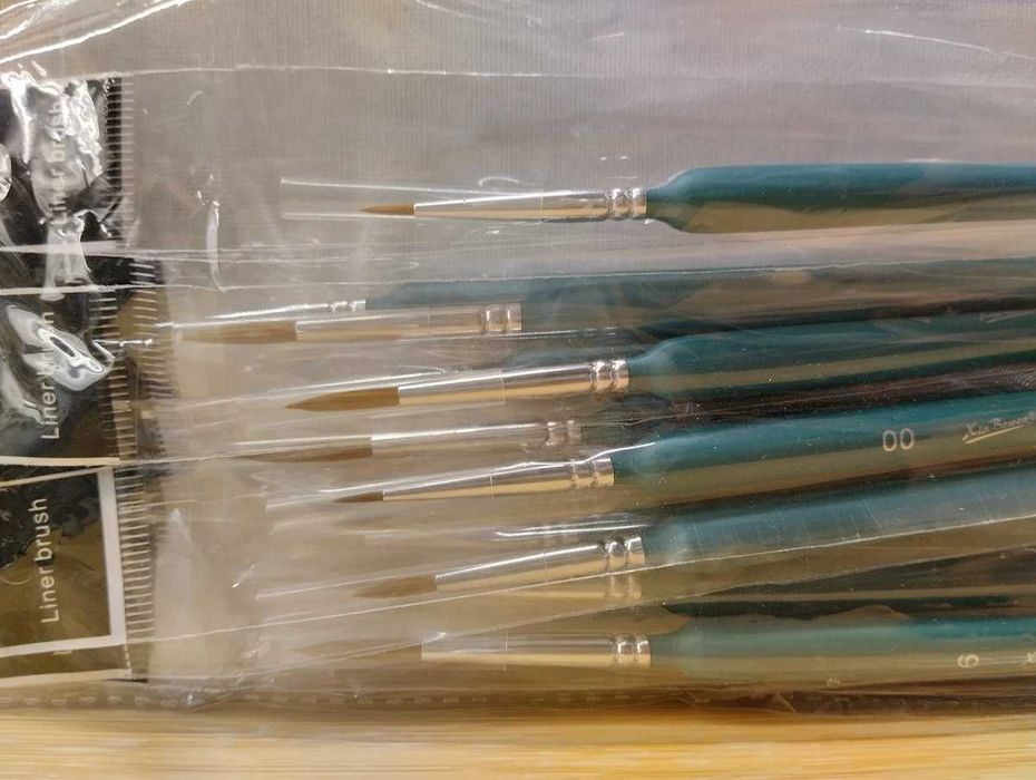 Кисточки для рисования набор 11 шт. Творчій набір.