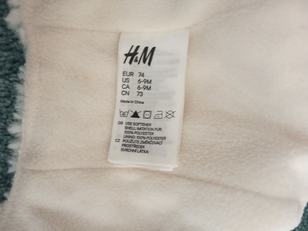 Czapeczka H&M  6-9 m-ce