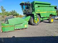 John Deere 2254 , Hill Master .4,8m H.  stół do rzepaku , Sprowadzony