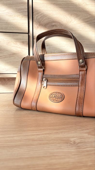 Torebka do ręki brązowa vintage