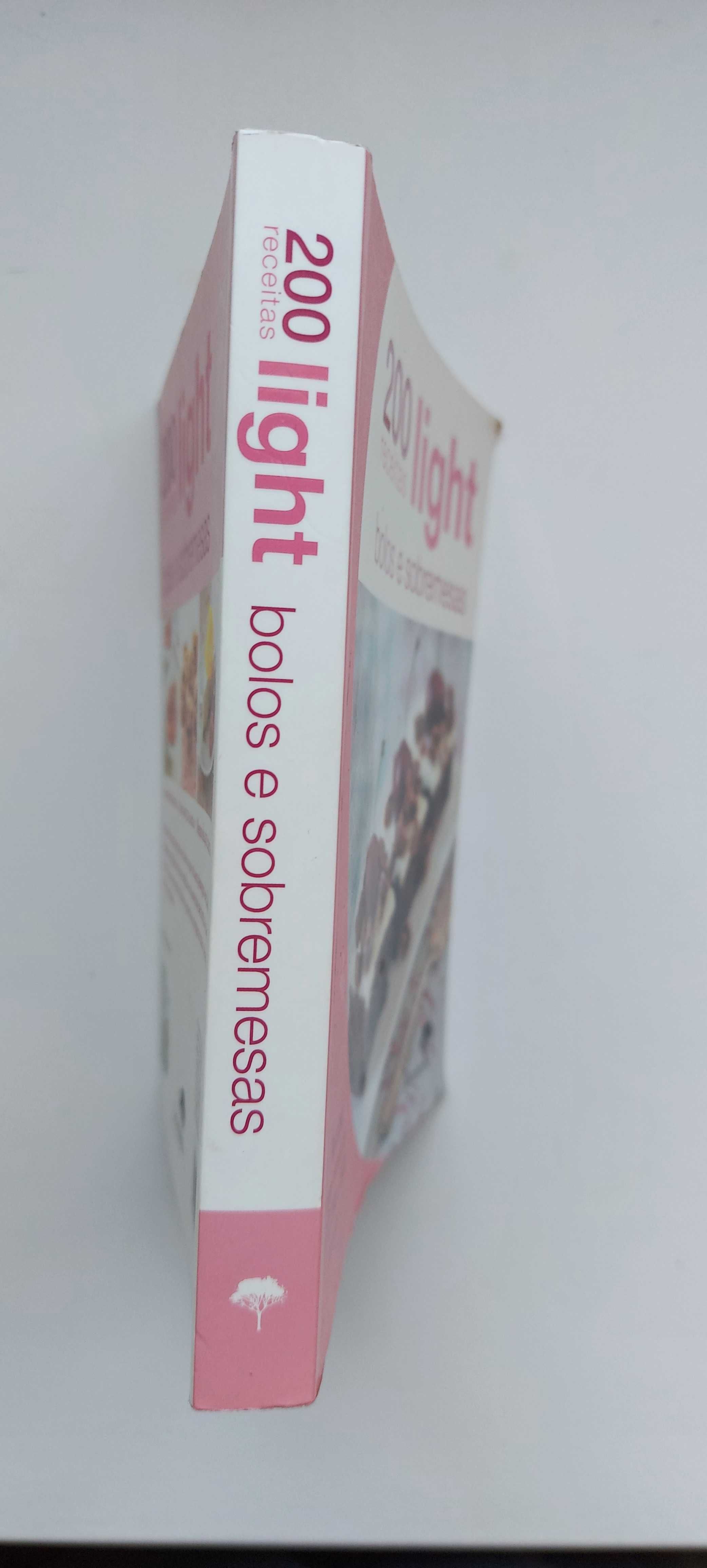 Livro - 200 receitas light - Bolos e sobremesas