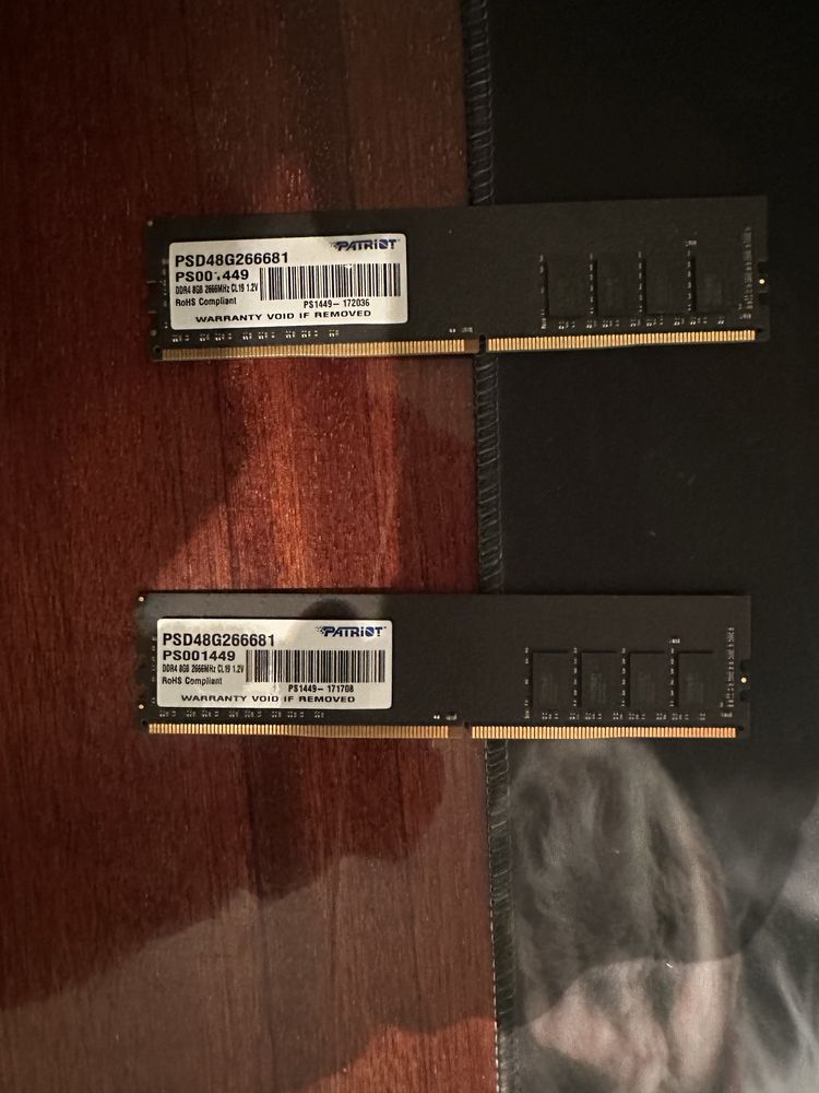 DDR4 2x8 patriot psd48g266681