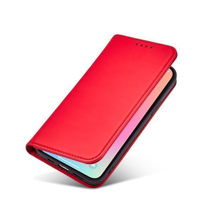 Etui Magnet Card Case do iPhone 14 - Skórzany Pokrowiec i Portfel