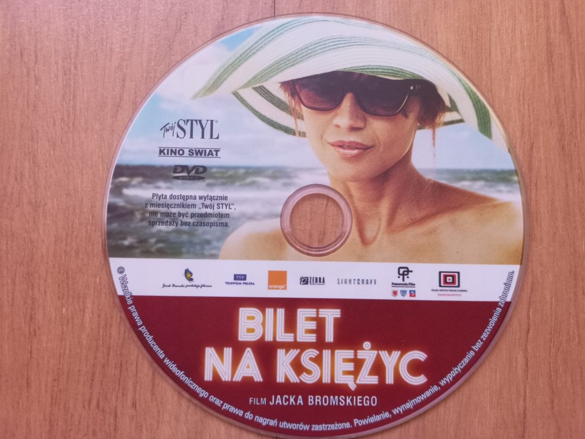 Film DVD "Bilet na księżyc", reżyseria Jacek Bromski