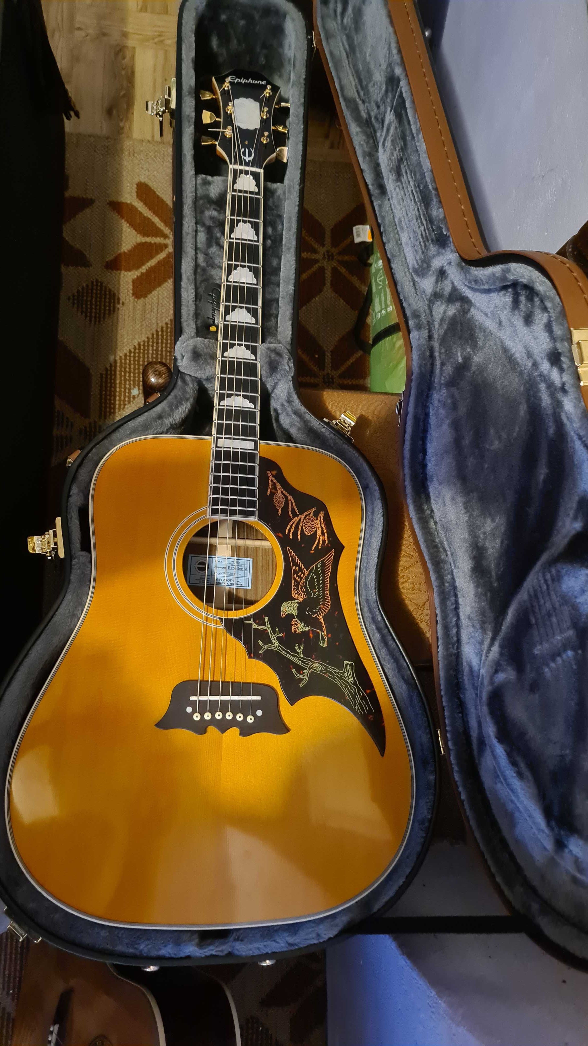 Gitara Elektroakustyczna Epiphone Masterbilt Excellente z futerałem