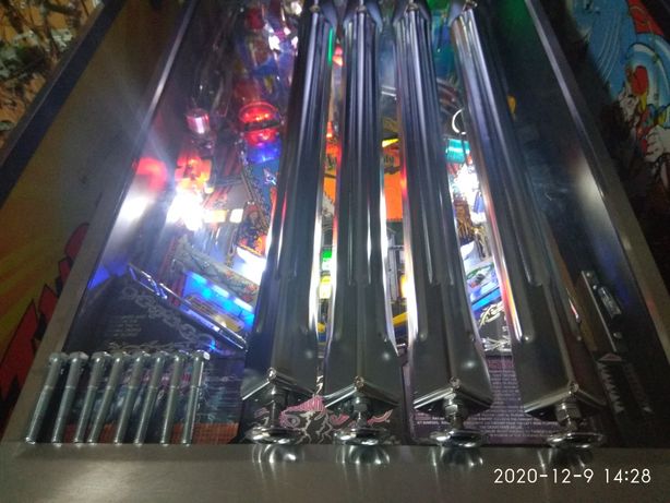 Flipper pinball arcade conjunto pernas com nivelador e parafusos