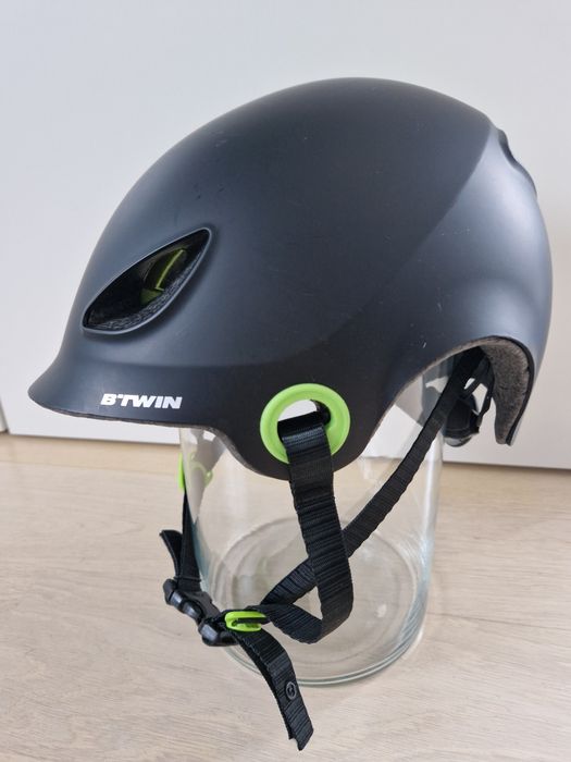 Kask rowerowy BTWIN KID BH 500 RB 52-56cm