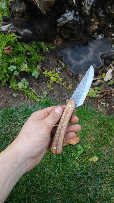 Ręcznie wykuty nóż myśliwski/ nóż edc/Knifemaking.