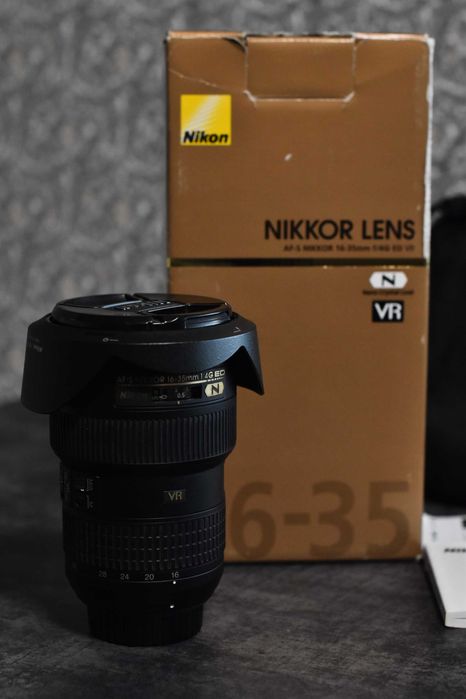 Об'єктив Nikon 16-35mm f/4G ED VRII AF-S Nikkor