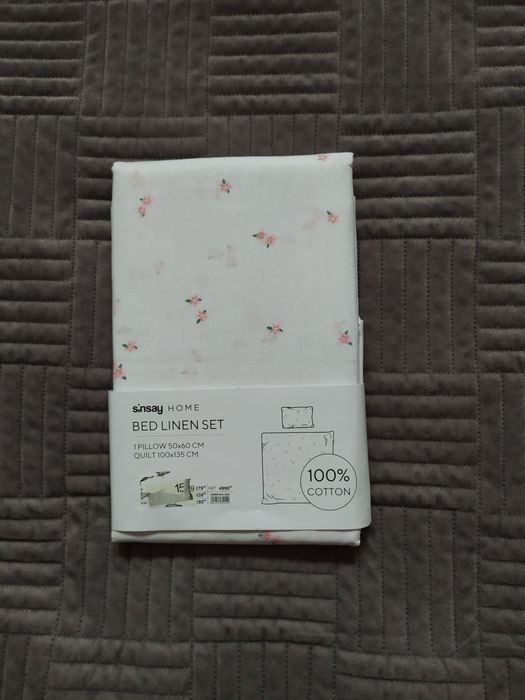 Nowy Komplet pościeli dziecięcej do łóżeczka 100x135 cm+50 x 60 cm