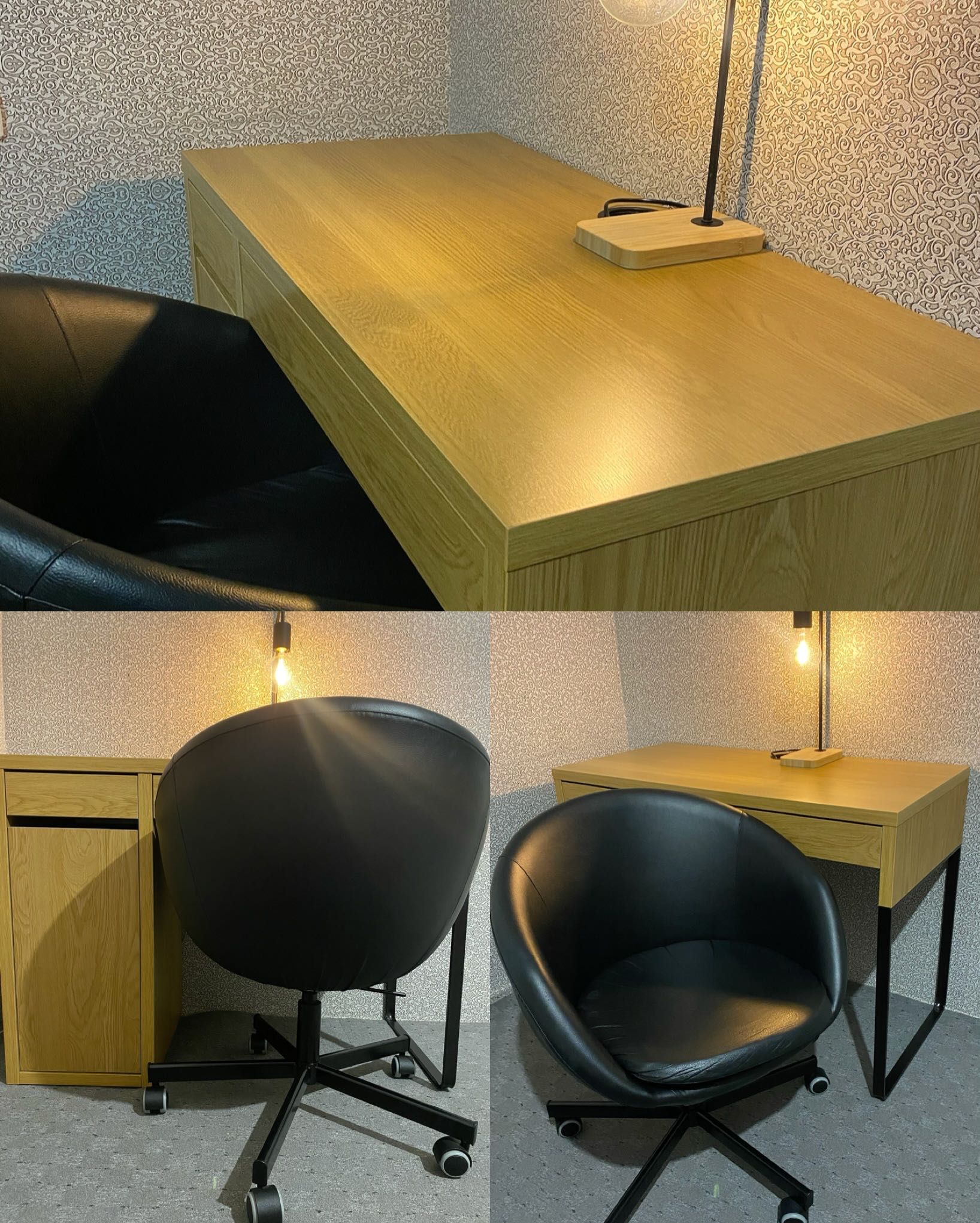 Стіл, Крісло, Лампа IKEA