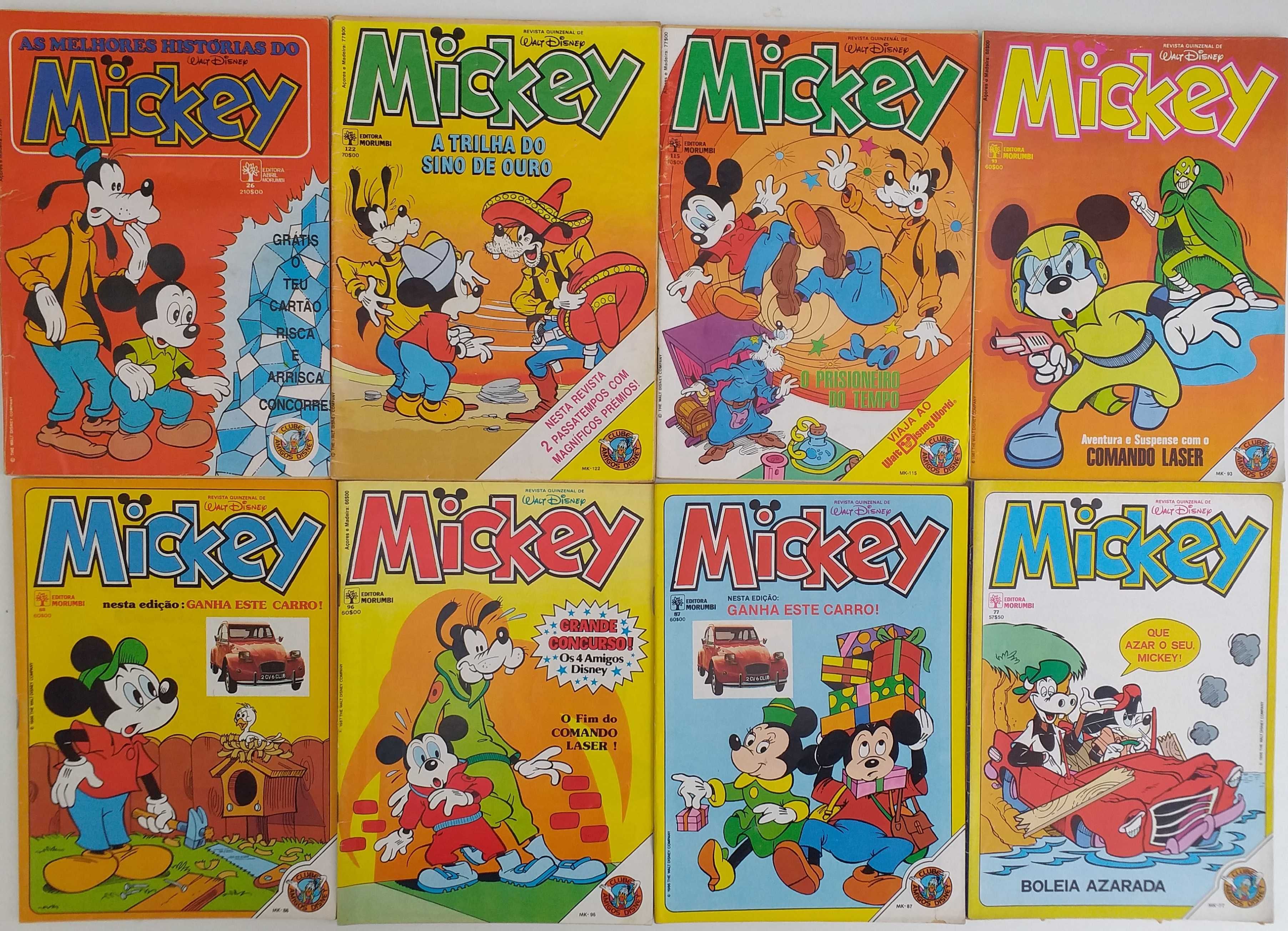 Disney, revistas BD, inesqueciveis