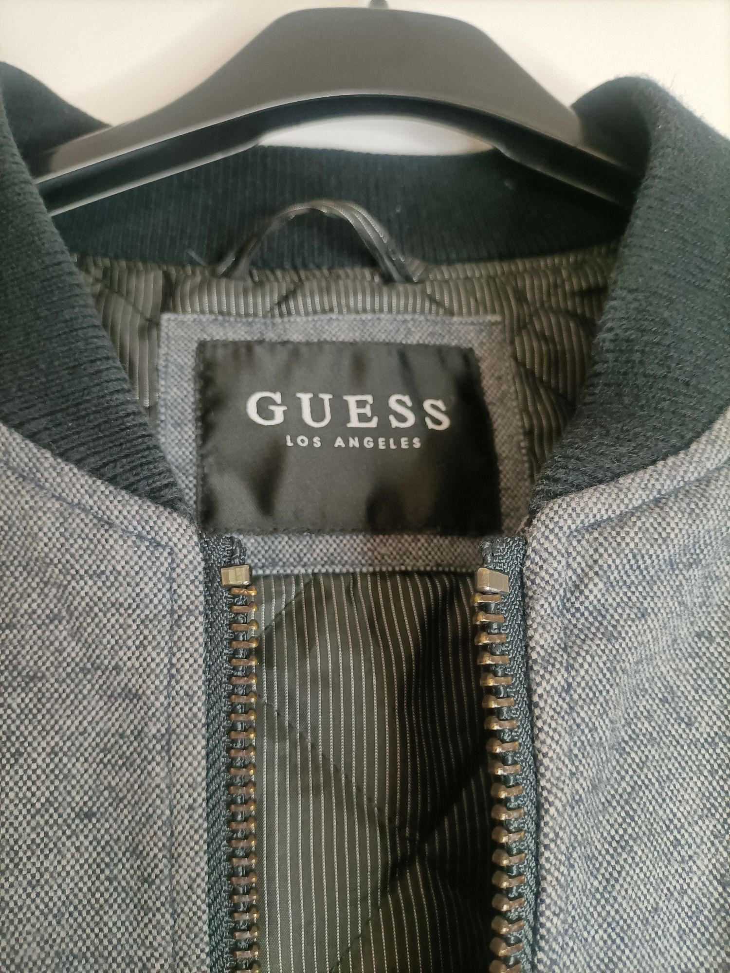 Kurtka męska Guess XL – bomberka w stylu jeansowym