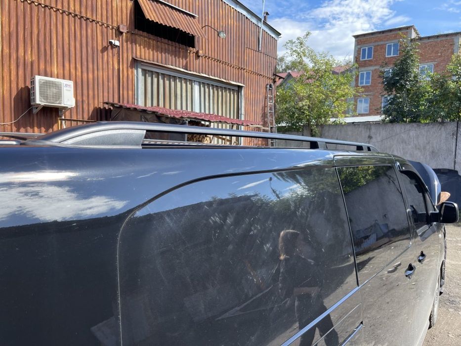 Peugeot Expert 2017+ Рейлинги Skyport (черные)