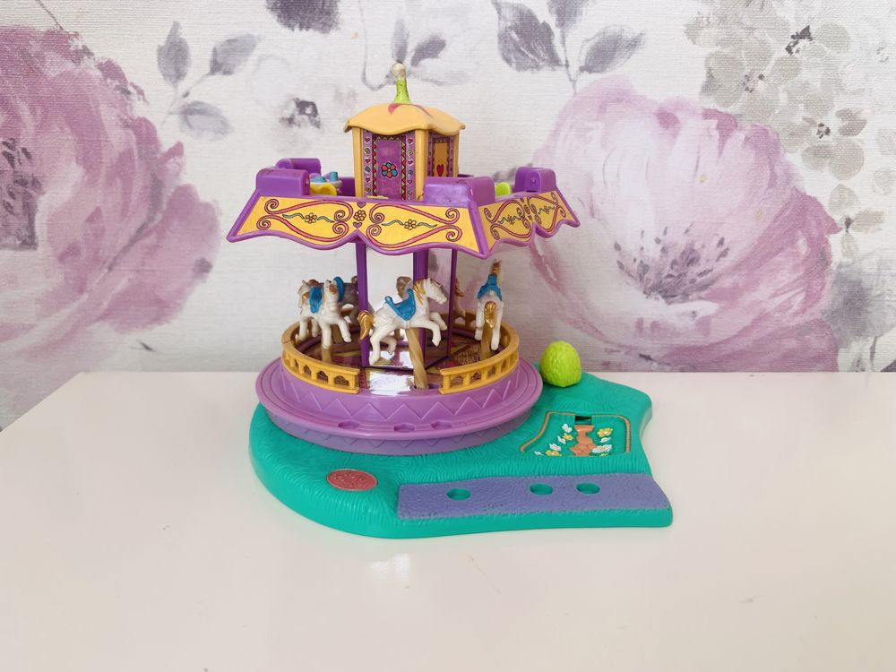 Polly Pocket Bluebird - Spin Pretty Carousel, vintage