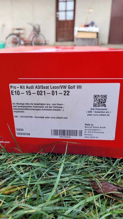 Eibach pro kit vw golf 7