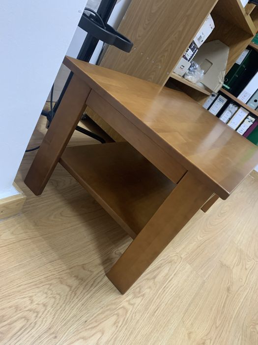 NOVA! Mesa de centro de madeira!