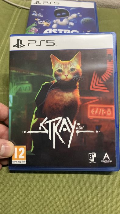 Stray для PS5 + колекція стікерів