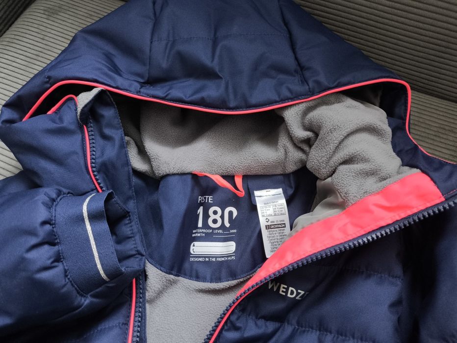 Kurtka narciarska wedze warm 133-142, 10 lat