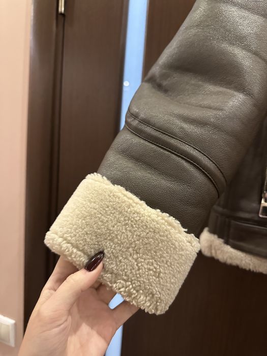 Жіноча дублянка (коричнева)