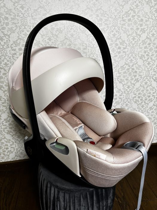 Автокрісло Cybex Cloud T+ plus i-Size Peach Pink рожевий колір