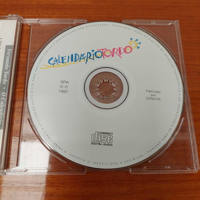 Fernando Tordo, Calendário