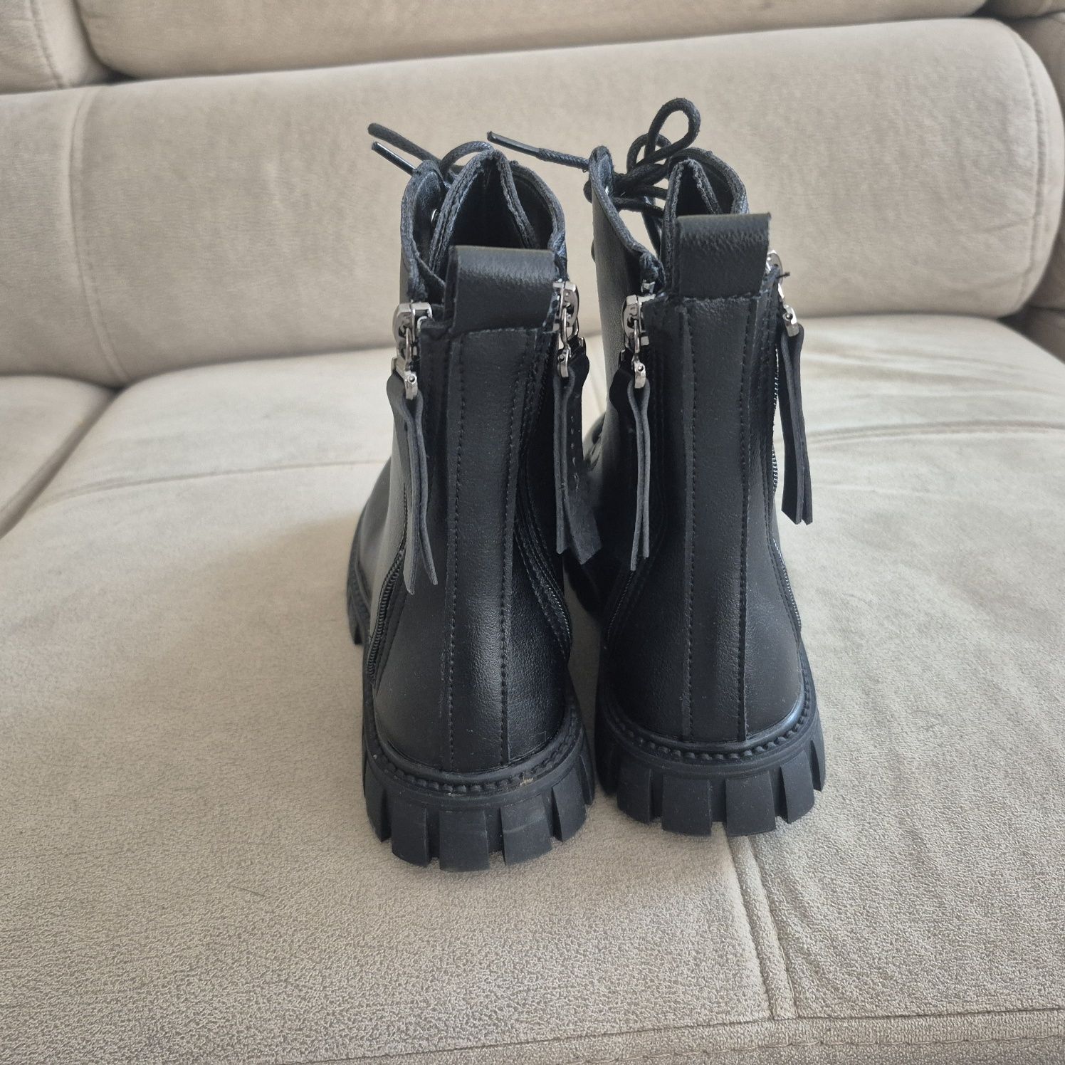 Nowe botki trapery workery dla dziewczynki r. 37