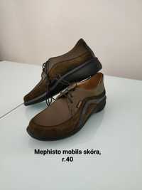 Mephisto mobils air-relax r.40 skórzane nowe