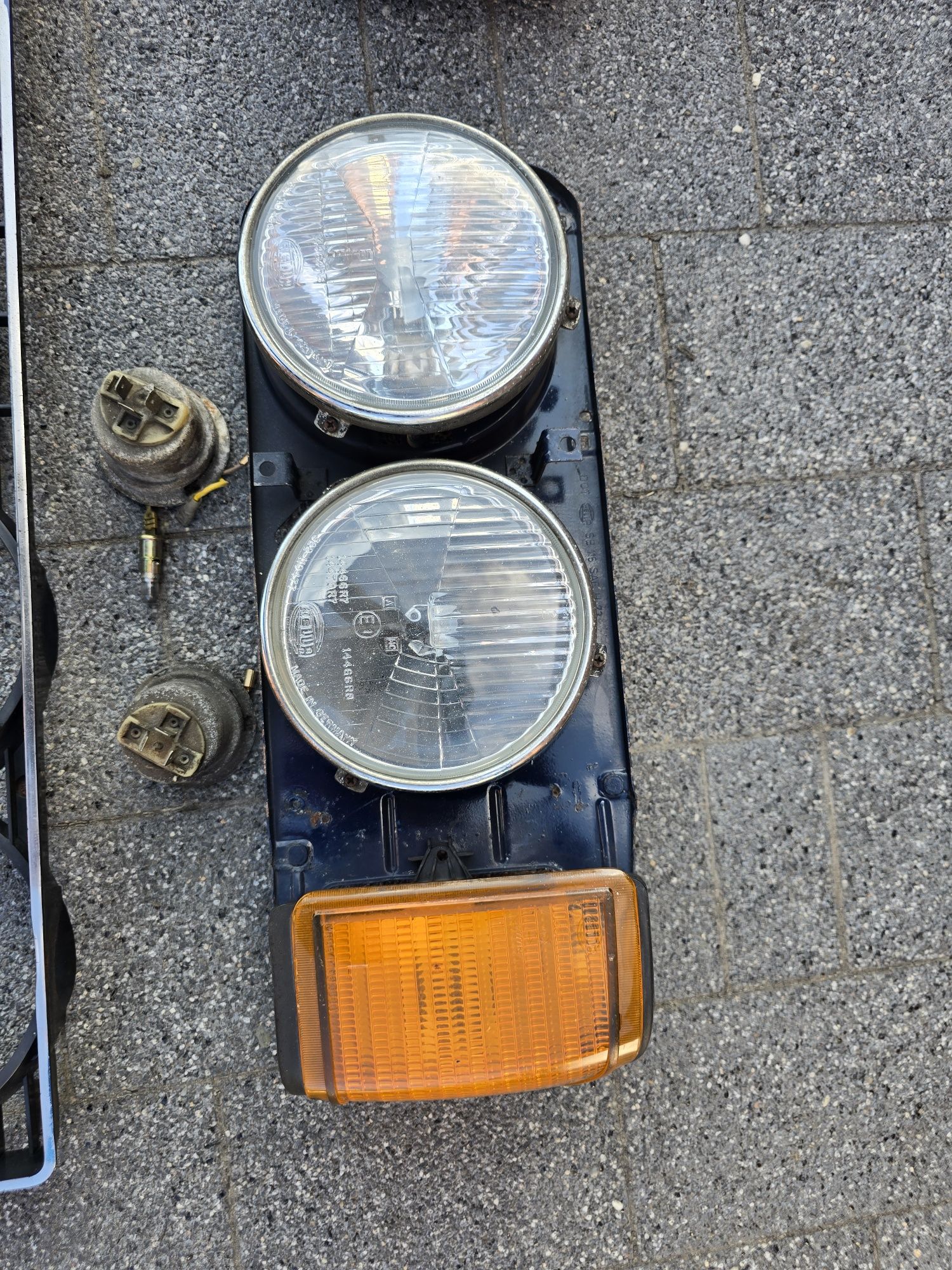 Vw Scirocco MkI Front Lampy Gril kierunkowskazy Scirocco 1