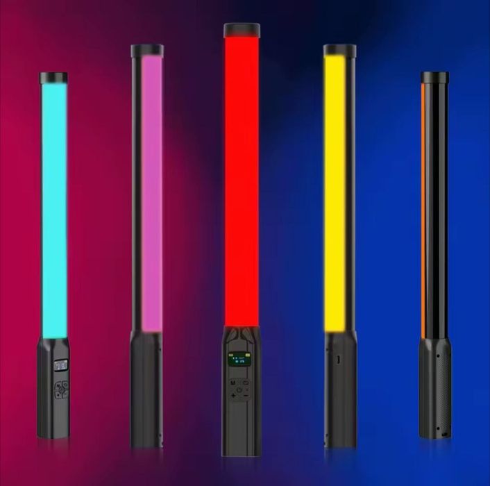 Світлодіодна LED лампа кольорова RGB для фото / відео 50 см